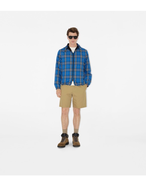 Veste réversible à capuche Check