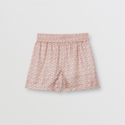 burberry shorts pink