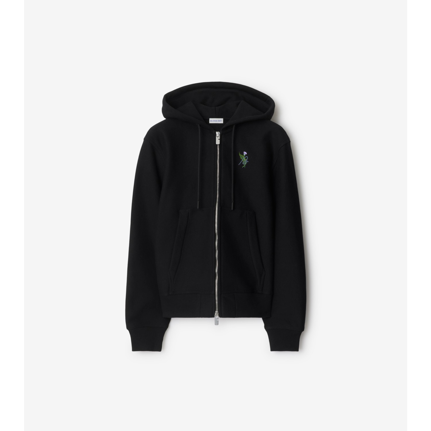 Thistle Logo Cotton Blend Zip Hoodie