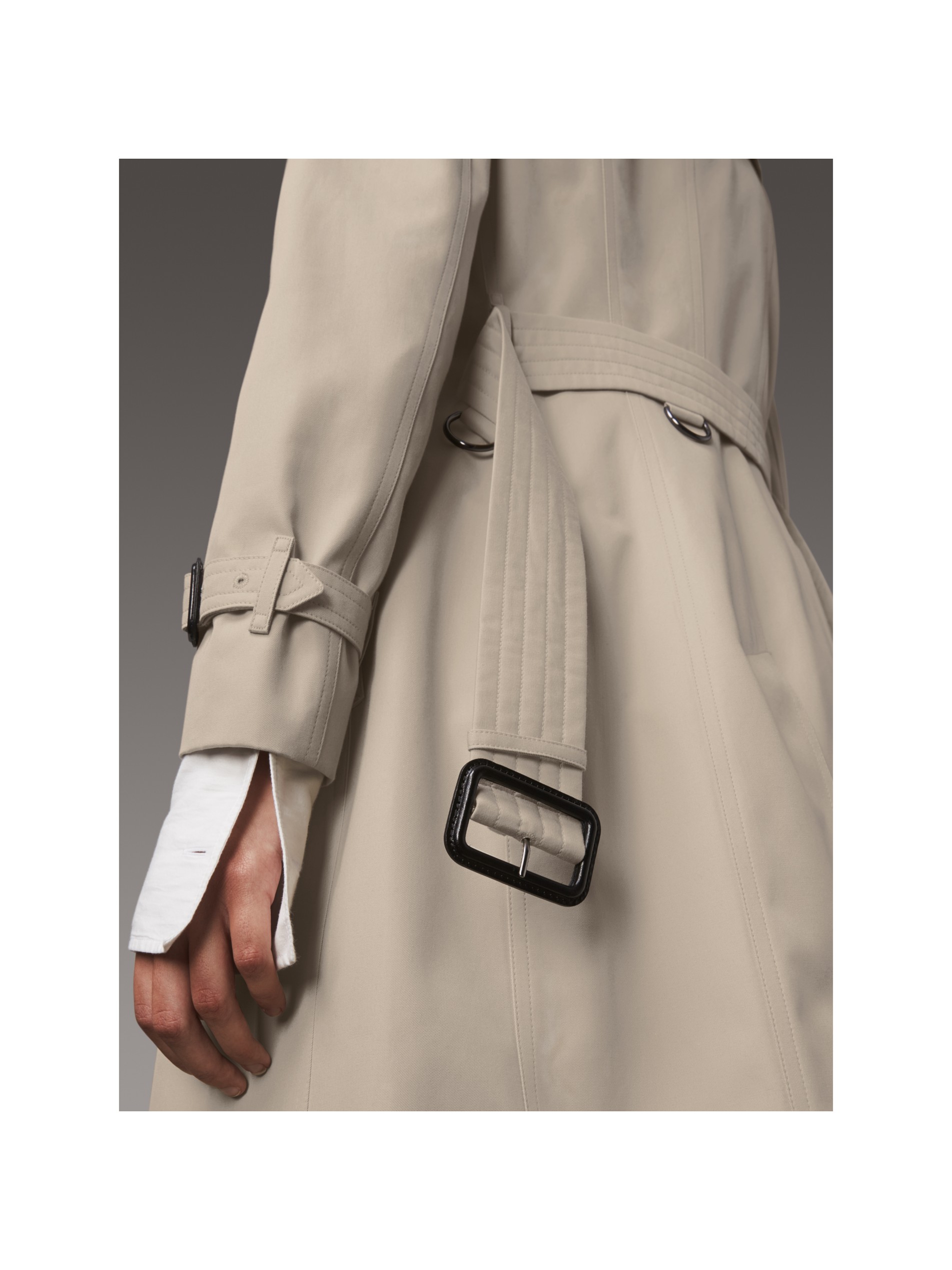 切尔西版型 - 长款 trench 风衣