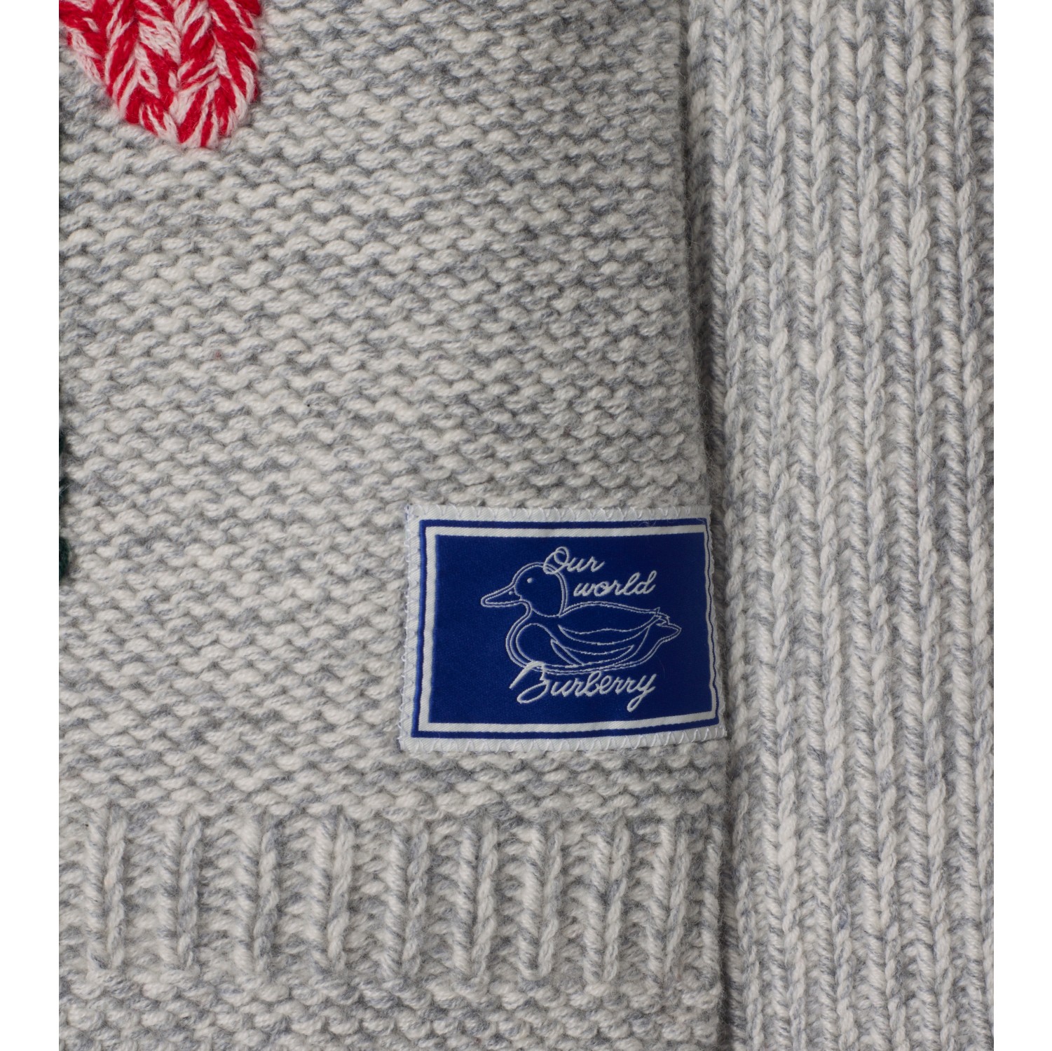 Pullover in cashmere con orsetto Thomas