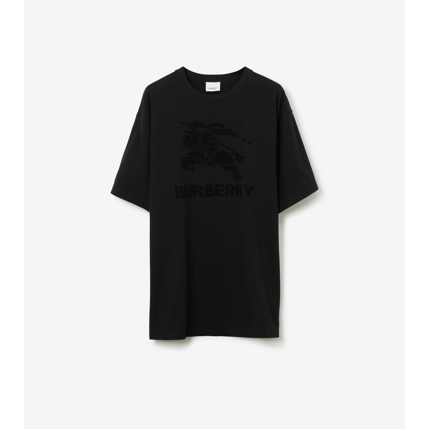 エンブロイダリーEKD コットンTシャツ (ブラック) - メンズ | Burberry