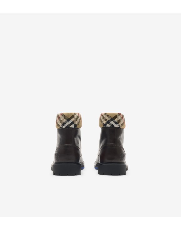 Leather Rogue Combat Boots