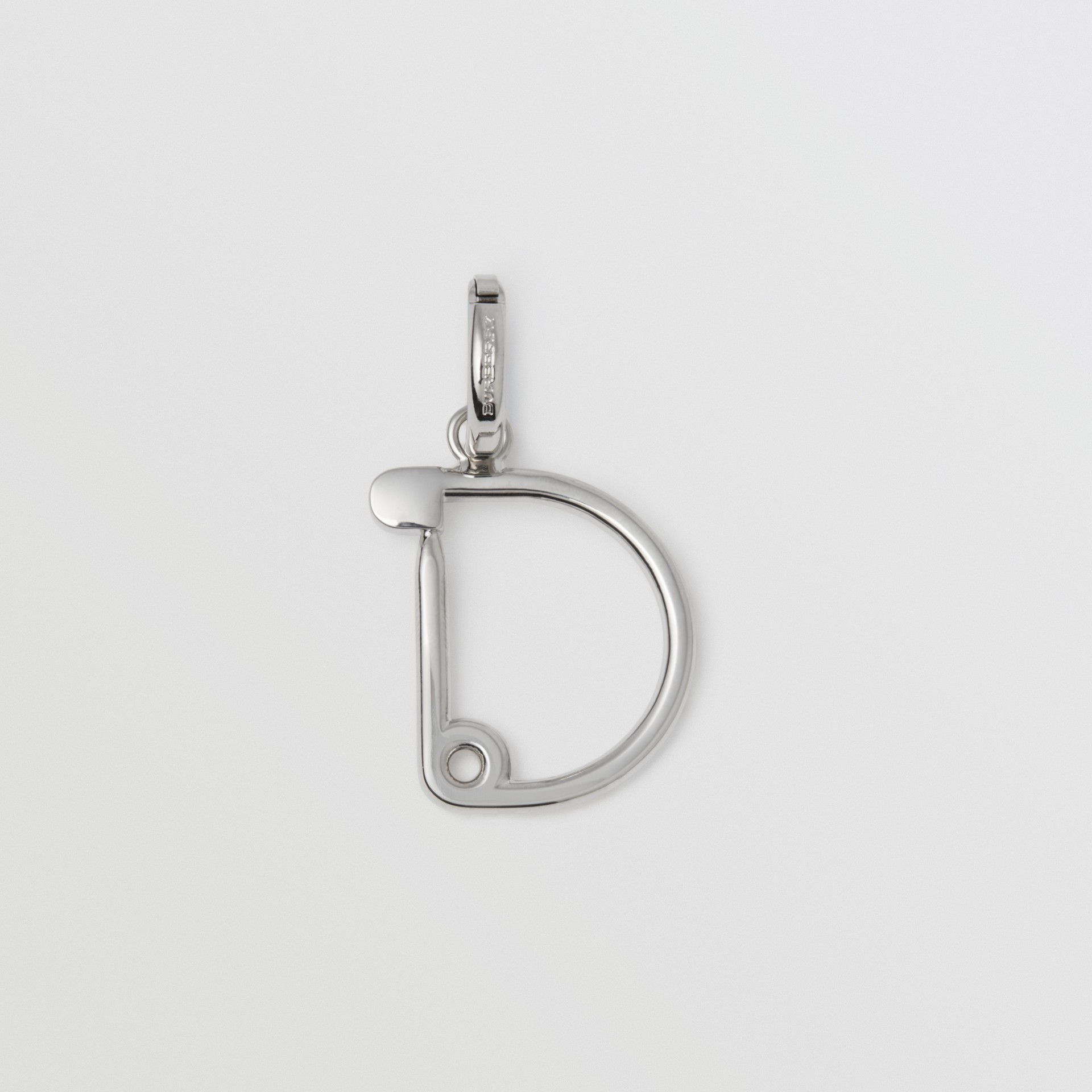 BURBERRY Kilt Pin ‘D’ Alphabet Charm