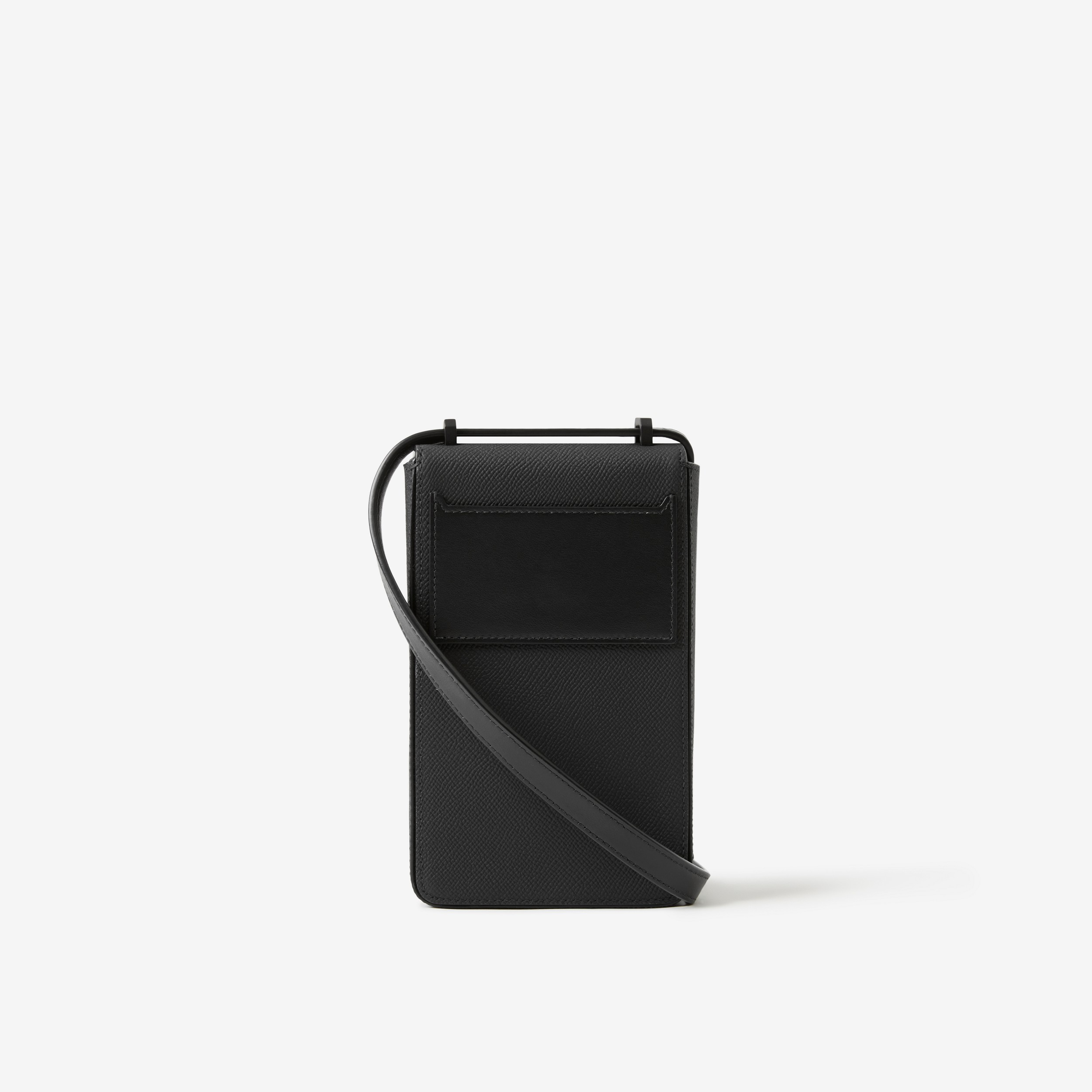 TB Phone Bag in Black - Men | Burberry® Official - 3