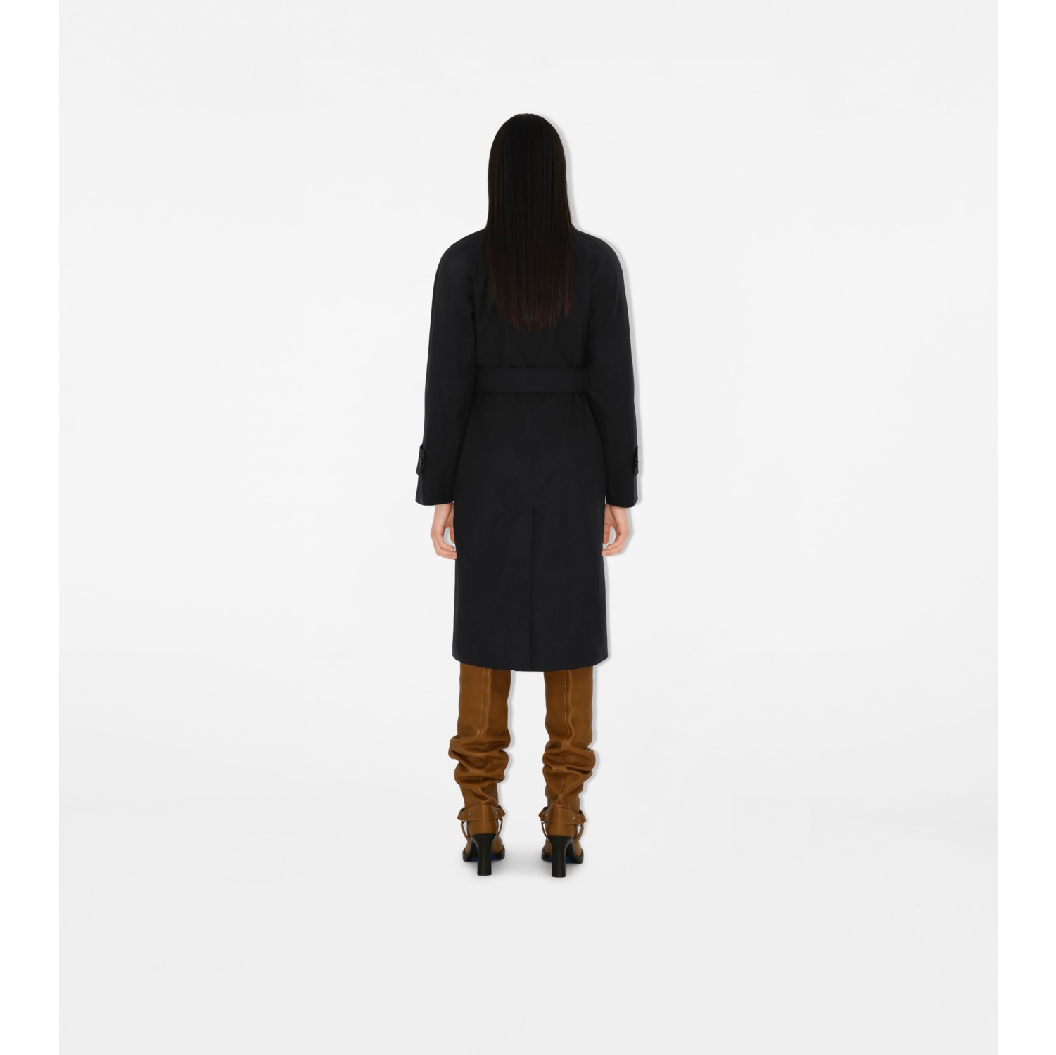 Long Gabardine Car Coat