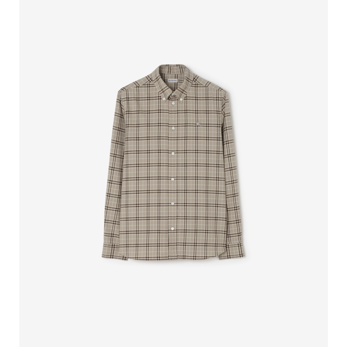  Check Relaxed Fit Cotton Shirt