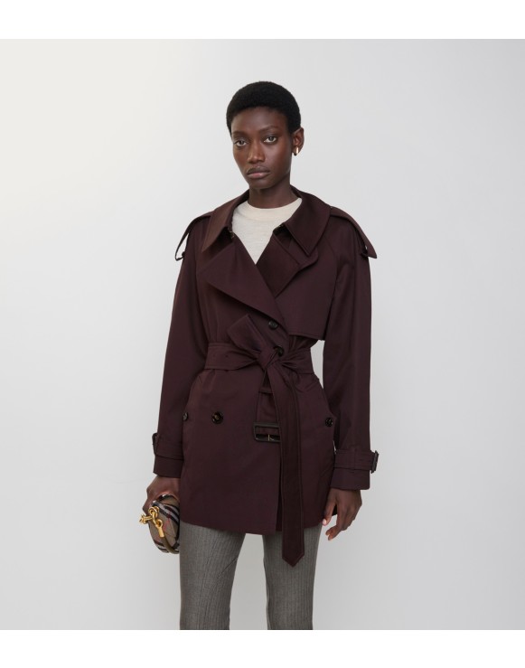 Short Gabardine Fitzrovia Trench Coat