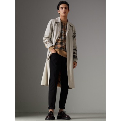 burberry cardigan men