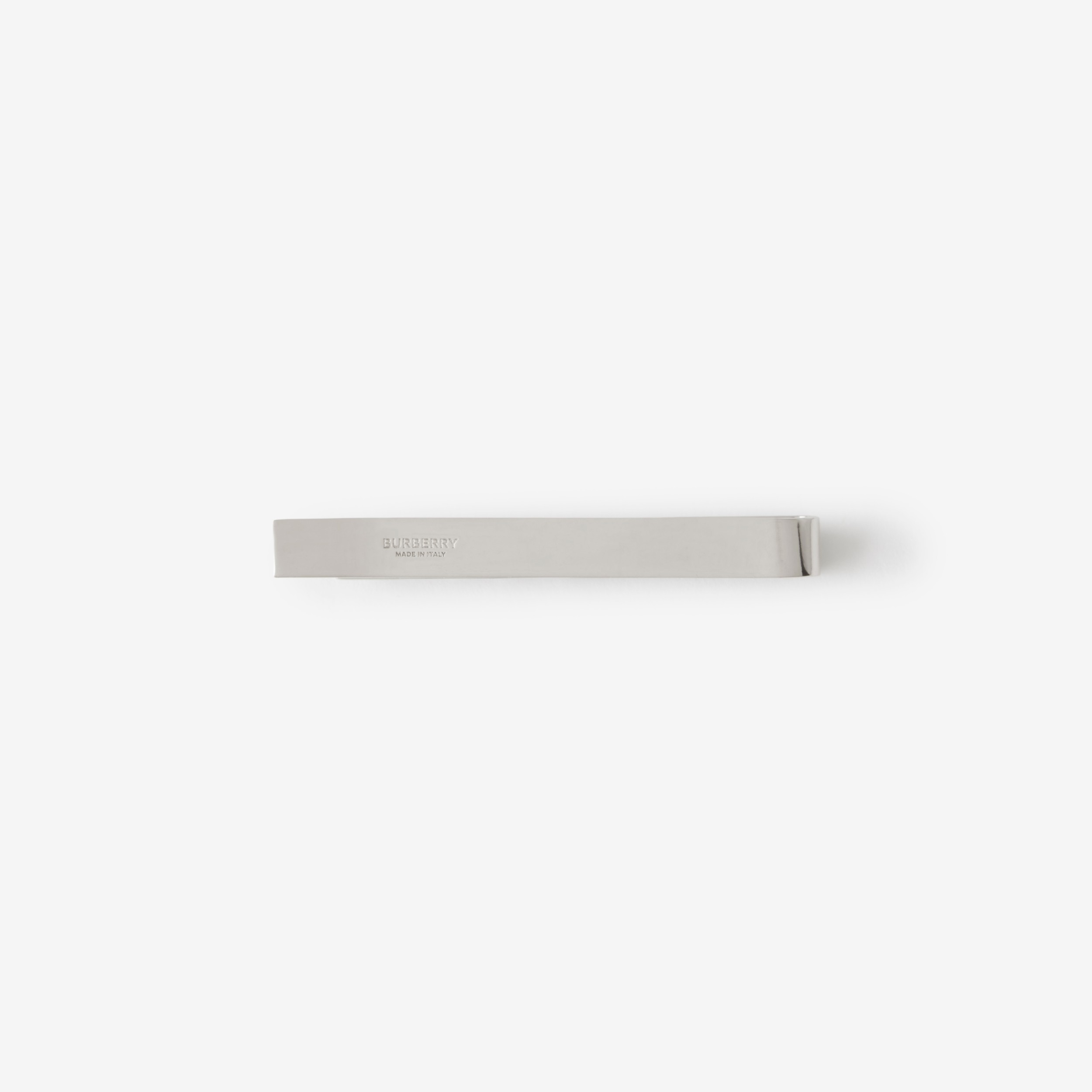 Monogram Motif Palladium-plated Tie Bar - Men | Burberry® Official - 3
