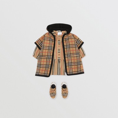 burberry hooded poncho