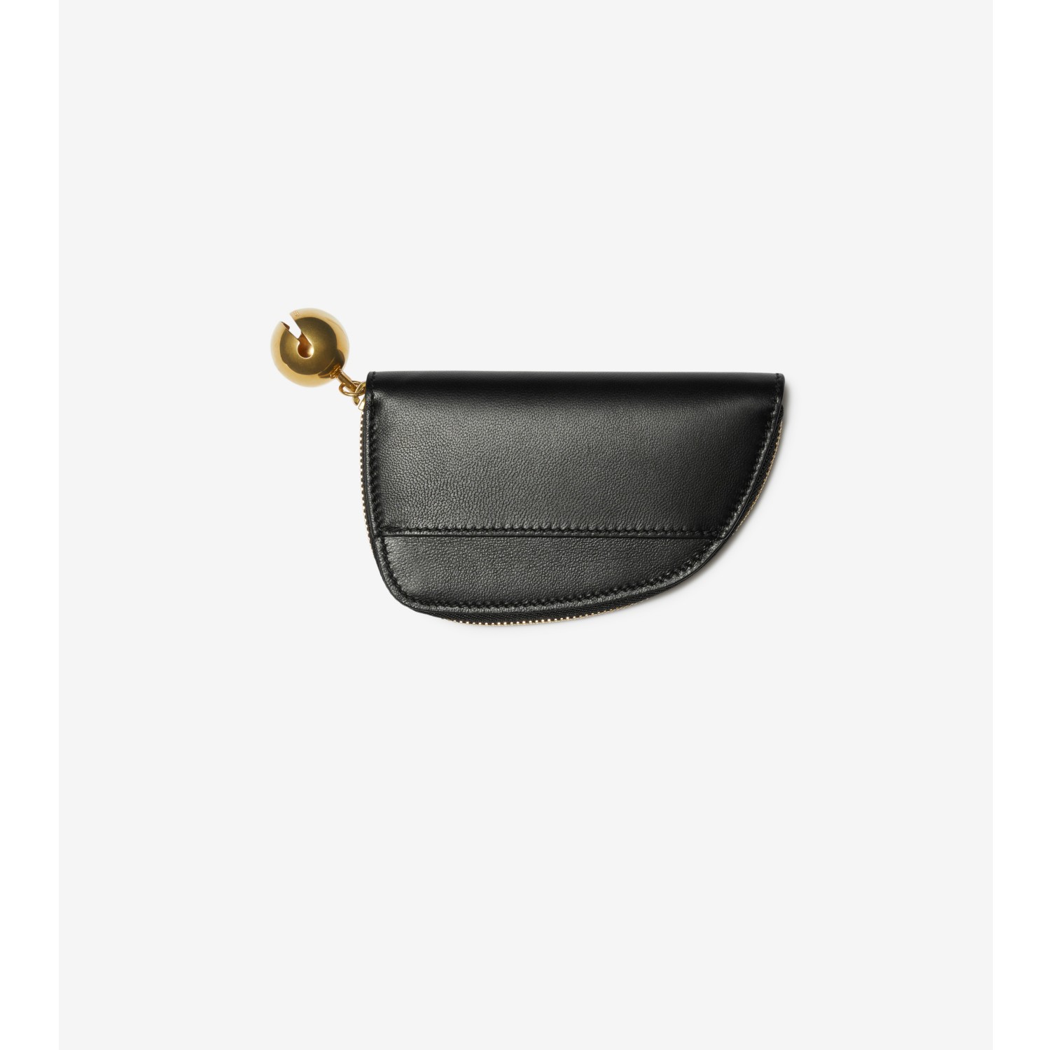 Shield Coin Pouch in Black - Women | Burberry® Official