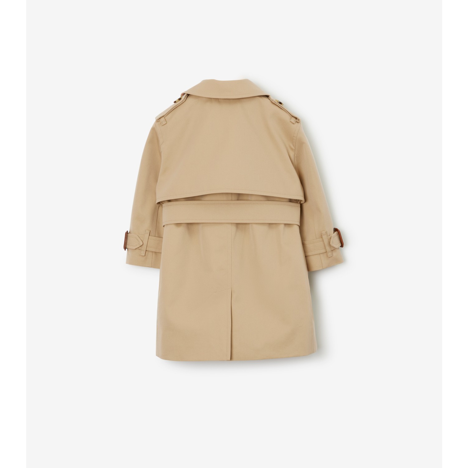 Gabardine Trench Coat in Honey Burberry Official