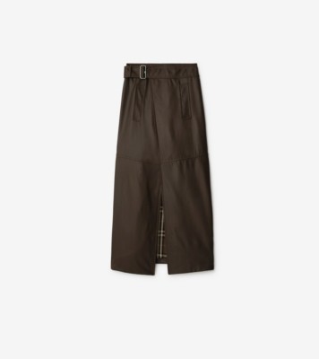 Burberry maxi skirt deals