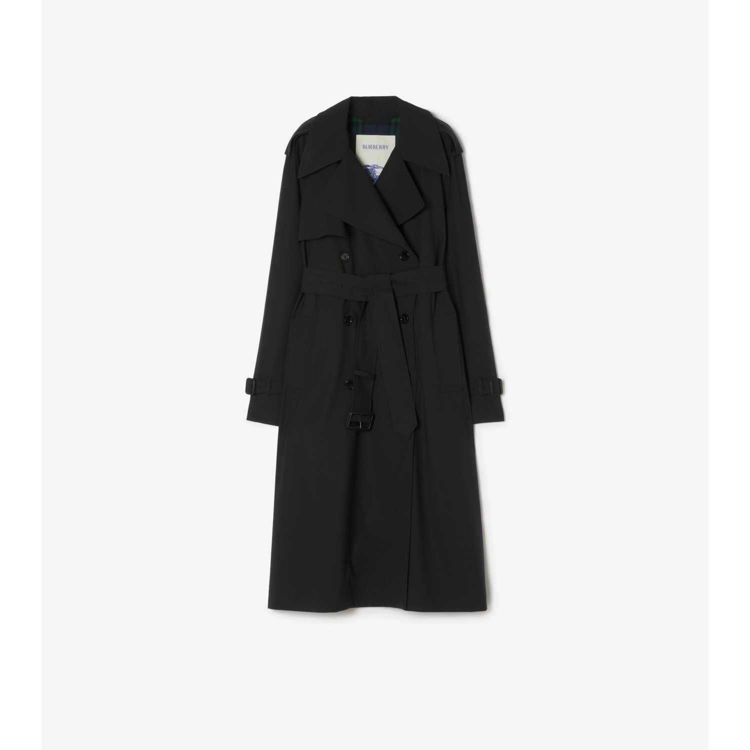 Long Wool Trench Coat