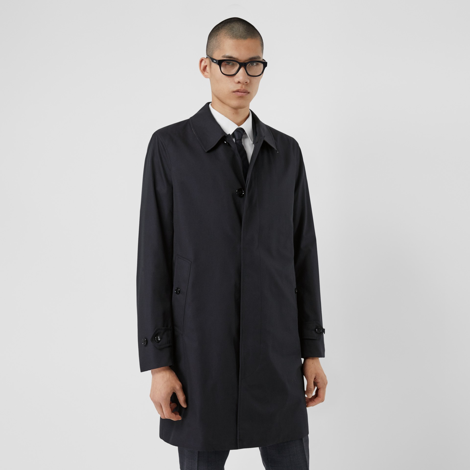 The Pimlico Heritage Car Coat in Midnight - Men | Burberry United States