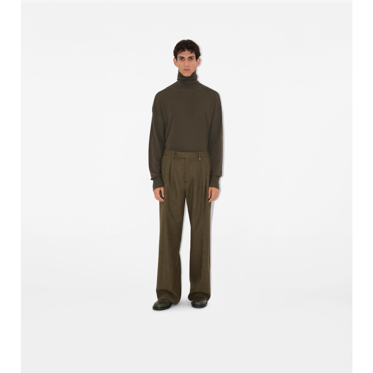 Wool Tailored Trousers