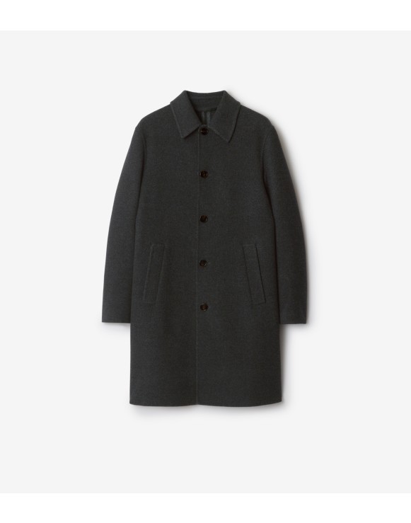 Mid-length Wool Car Coat