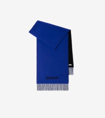 Burberry EKD logo-appliqué scarf - Black