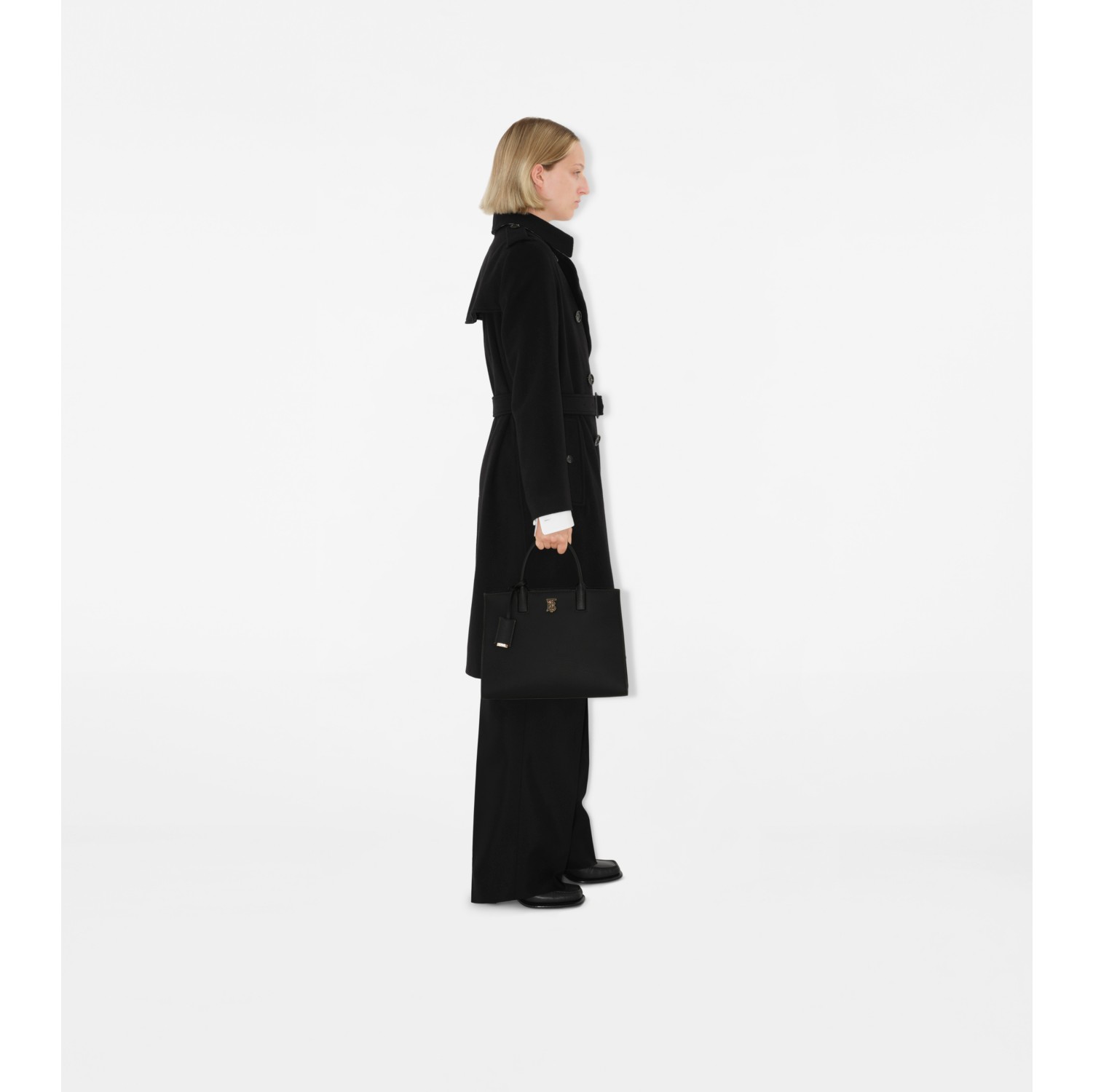 Long Cashmere Blend Kensington Trench Coat