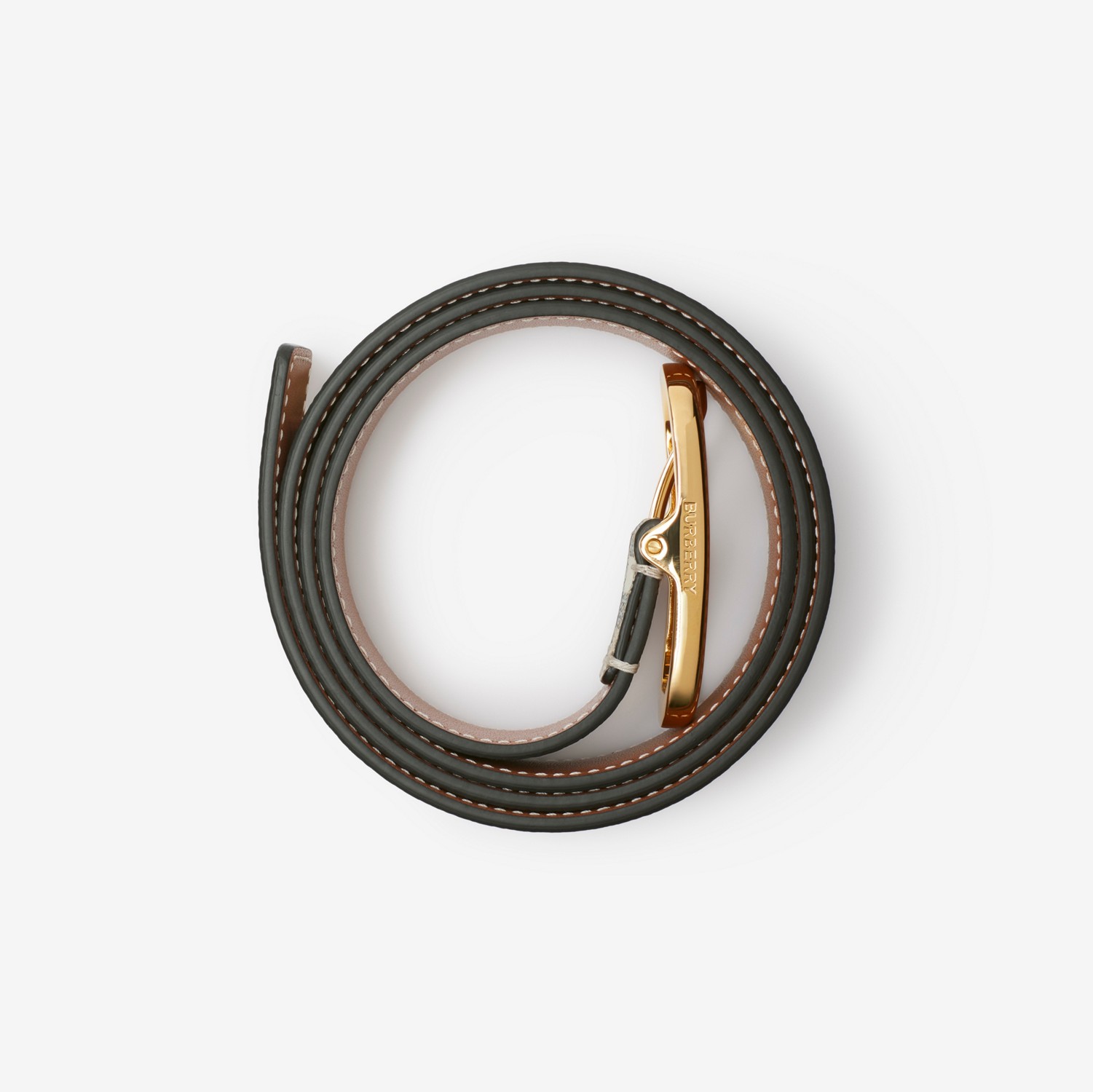 Check Belt in Archive beige/gold - Women | Burberry® Official Check Belt in Archive beige/gold - Women | Burberry® Official