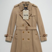 Demonstration at the Burberry Trench Pop-up