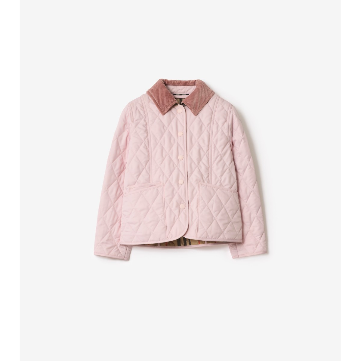  Check Quilted Barn Jacket
