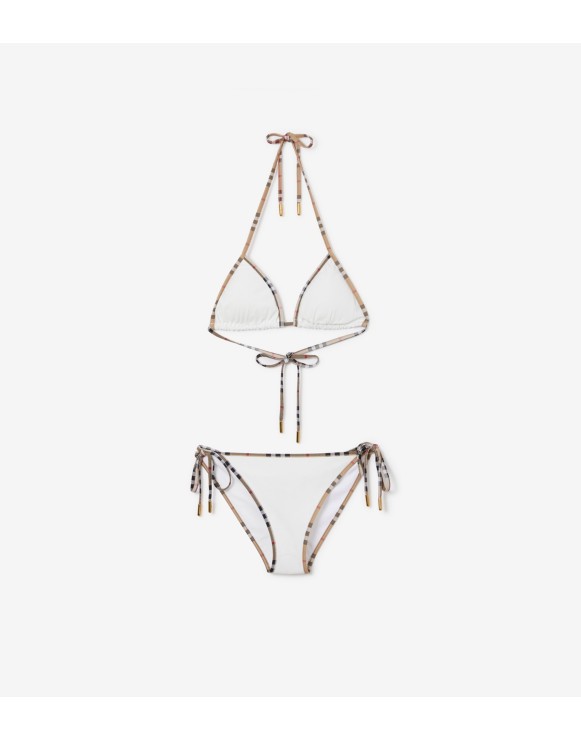 Burberry swimsuit gold online