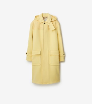 Joules yellow duffle on sale coat