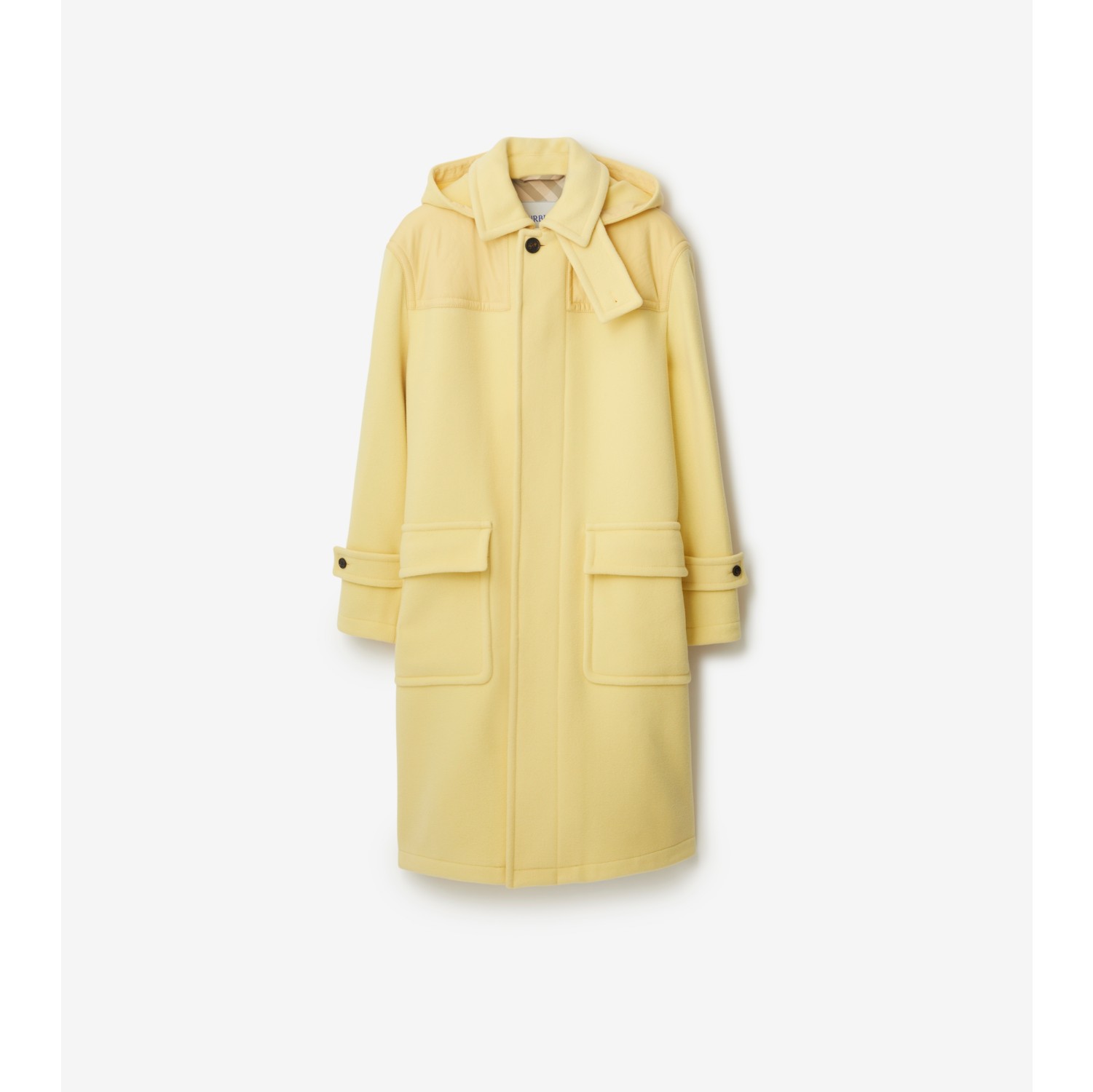 Burberry wool hot sale duffle coat