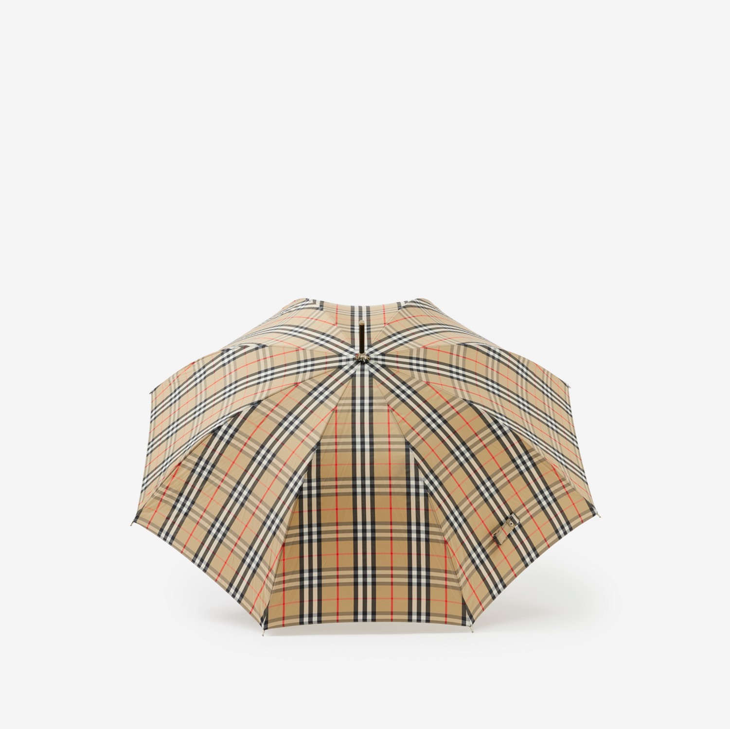 Paraguas a cuadros Vintage Checks (Beige) | Burberry® oficial