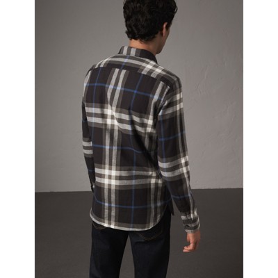 burberry flannel men