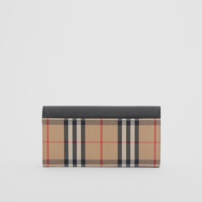 burberry brown leather wallet