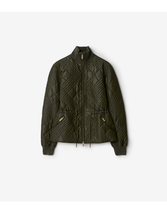 Micro Check-stitch Nylon Wakerley Jacket