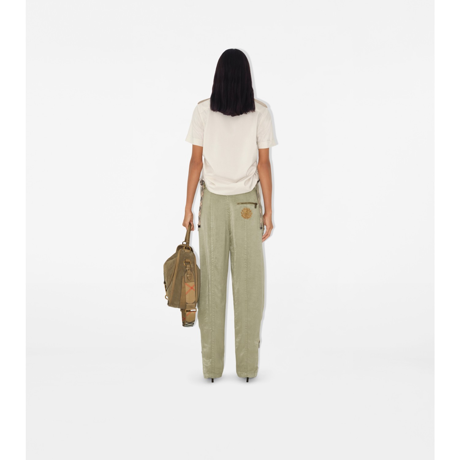 Lyocell Tailored Trousers