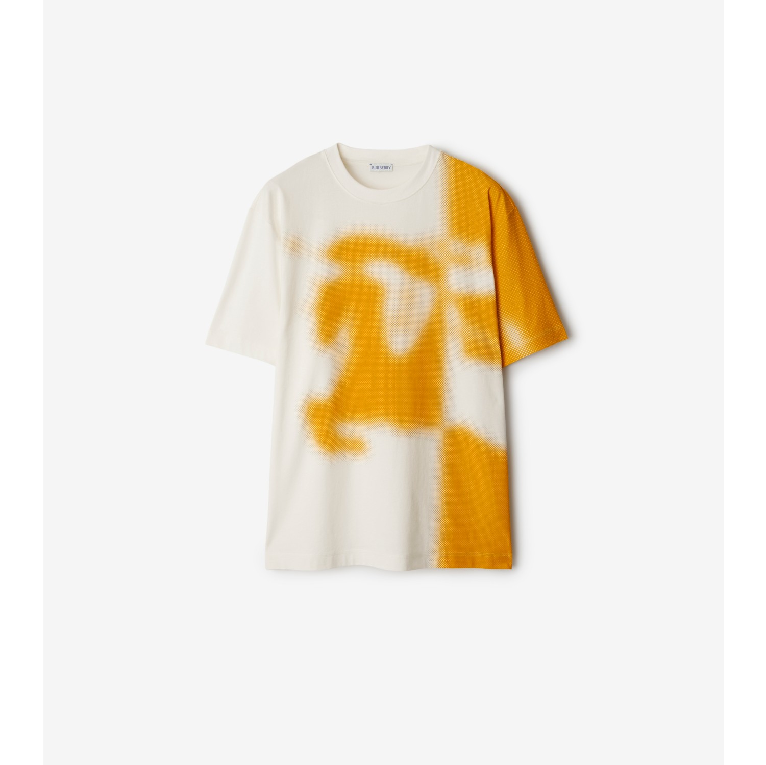 Halftone EKD Cotton T shirt in Salt Men Burberry Official