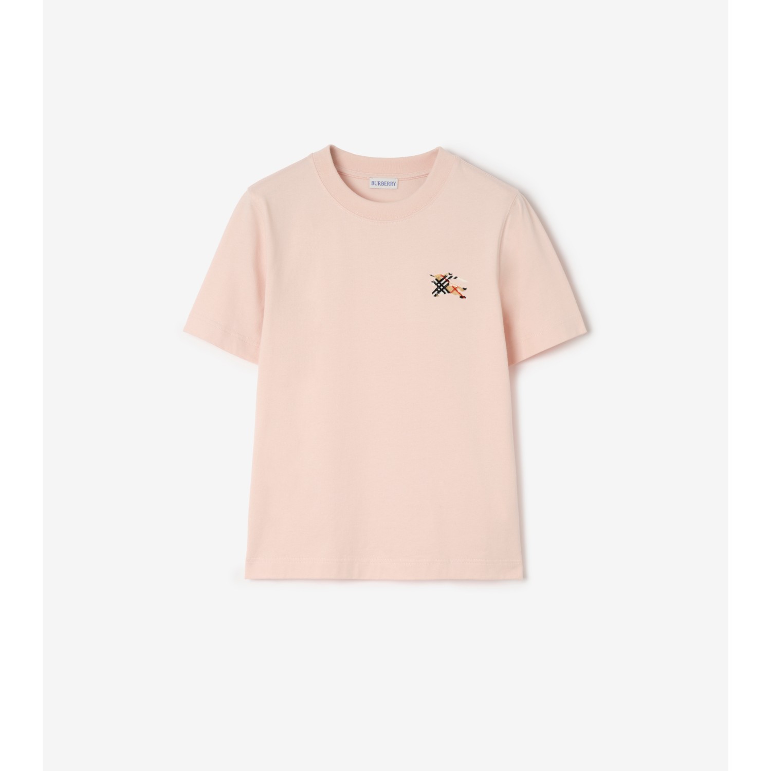 Knight Check Cotton T-shirt