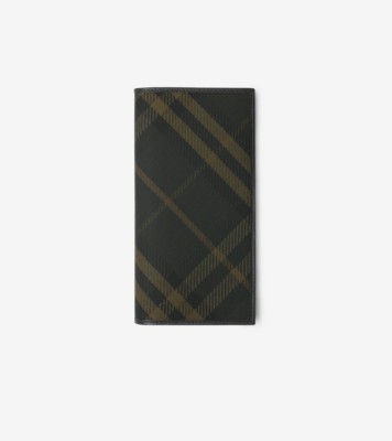 【BURBERRY】CONTINENTAL WALLET Check Continental Wallet in Archive beige - Women | Burberry