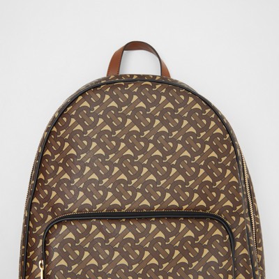 burberry leather backpack