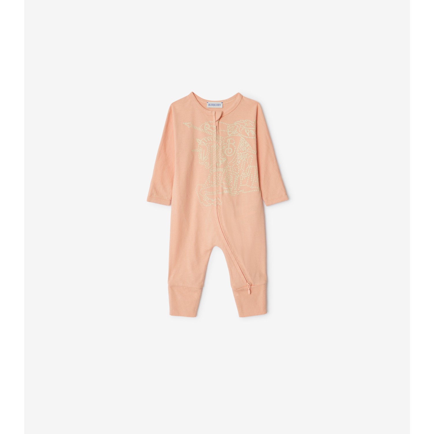 EKD Cotton Two-piece Baby Gift Set in Apricot - Children | Burberry® Official