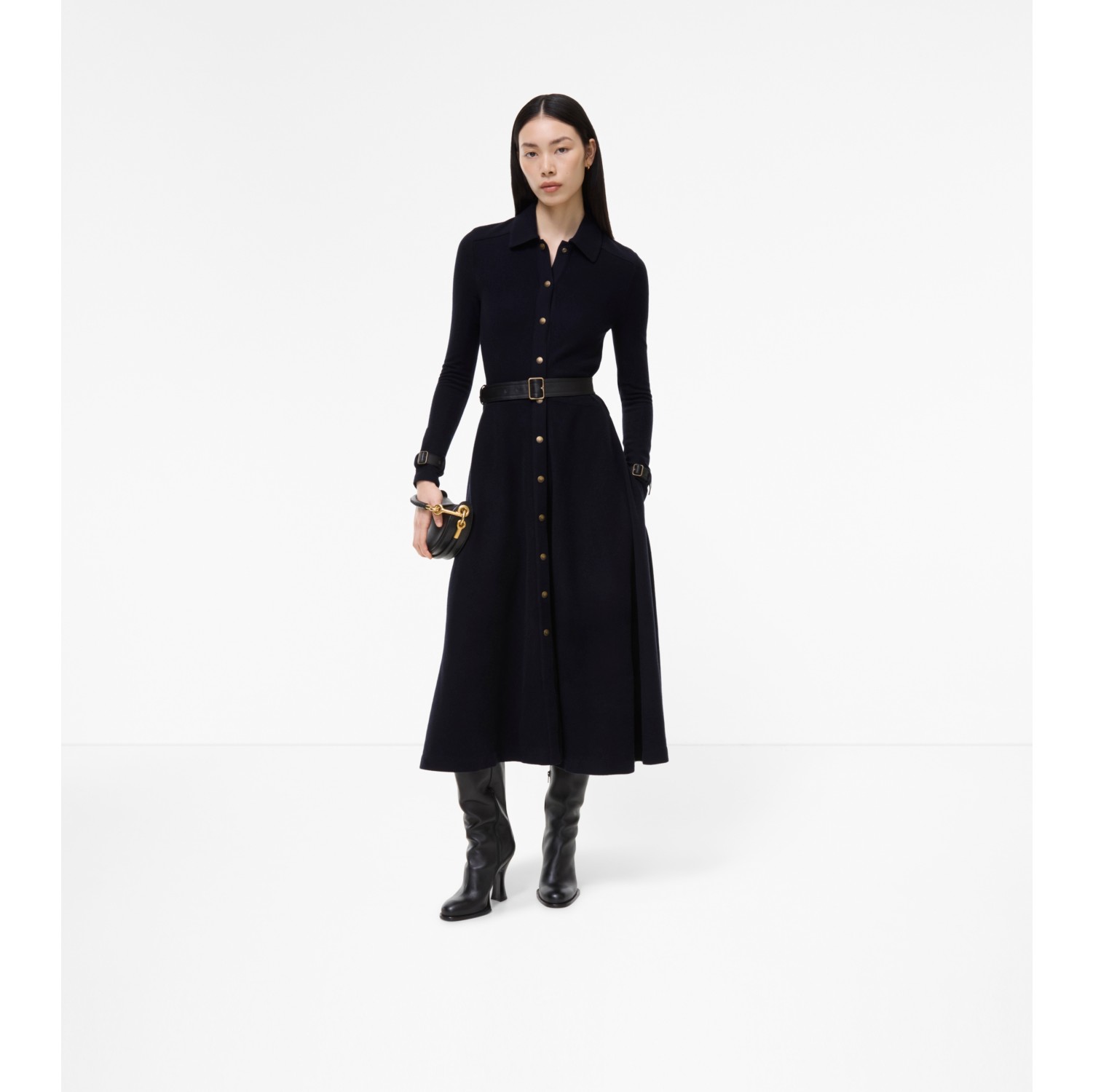 Wool Shirt Dress
