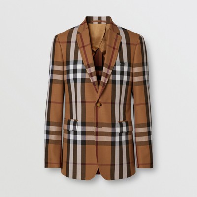 burberry men's navy blazer