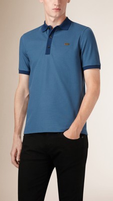Mercerised Cotton Polo Shirt