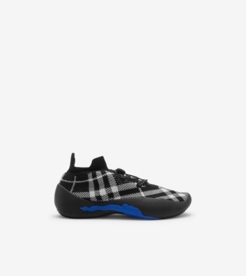 Sneakers Neptune en maille Check Eclipse Femme Site officiel Burberry