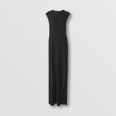 womens long jersey dress