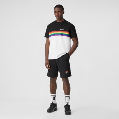 burberry rainbow t shirt