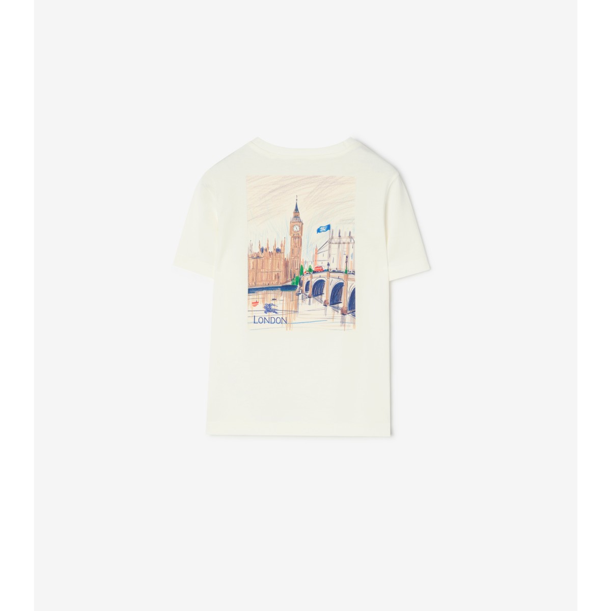  Check London Bear Cotton T-shirt