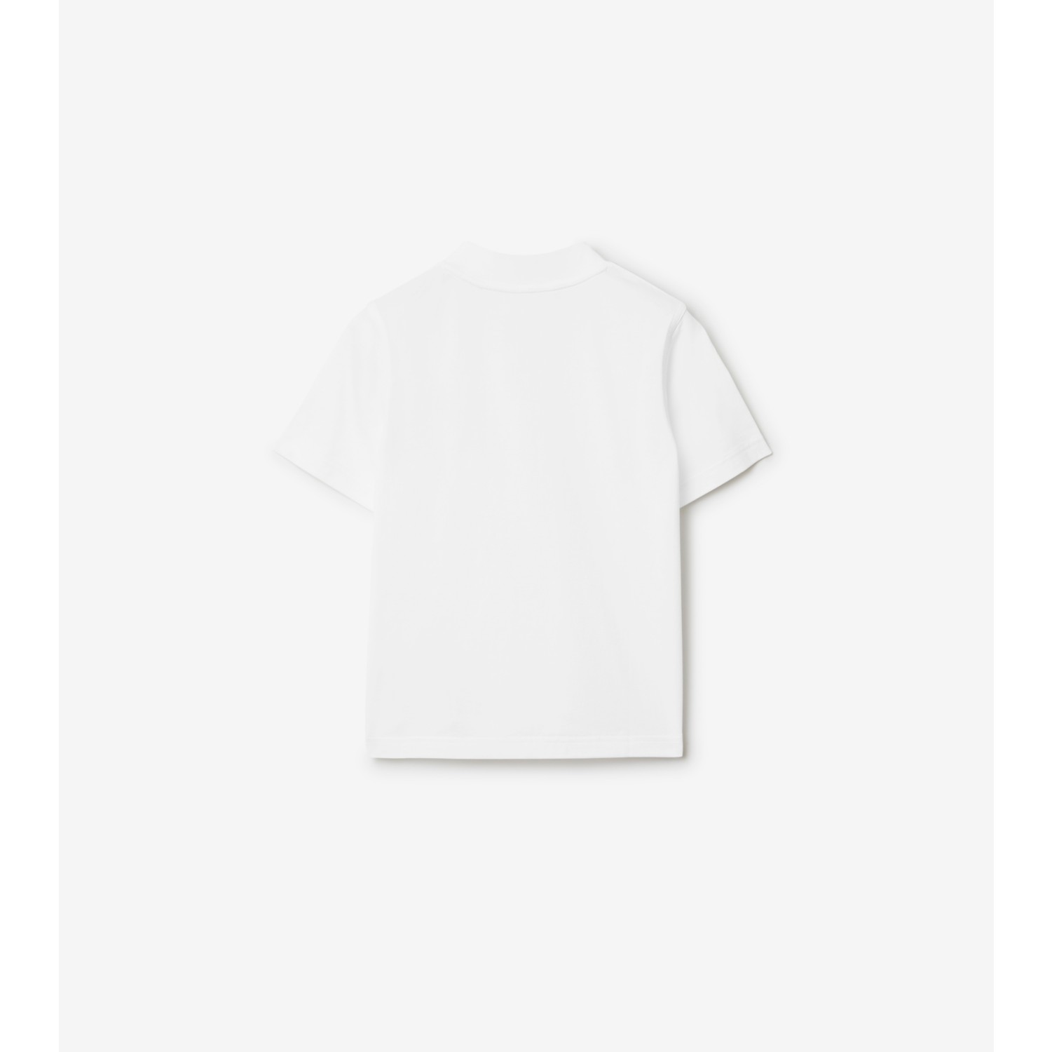 Cotton T-shirt in White | Burberry® Official