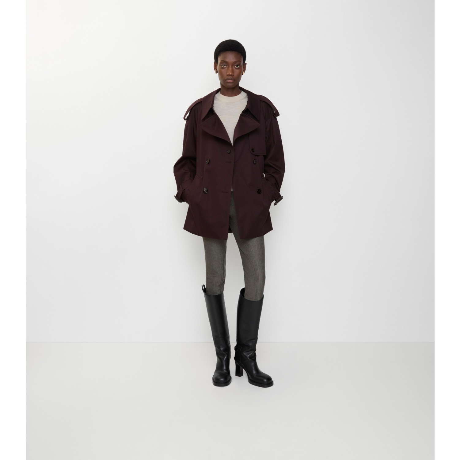 Short Gabardine Fitzrovia Trench Coat