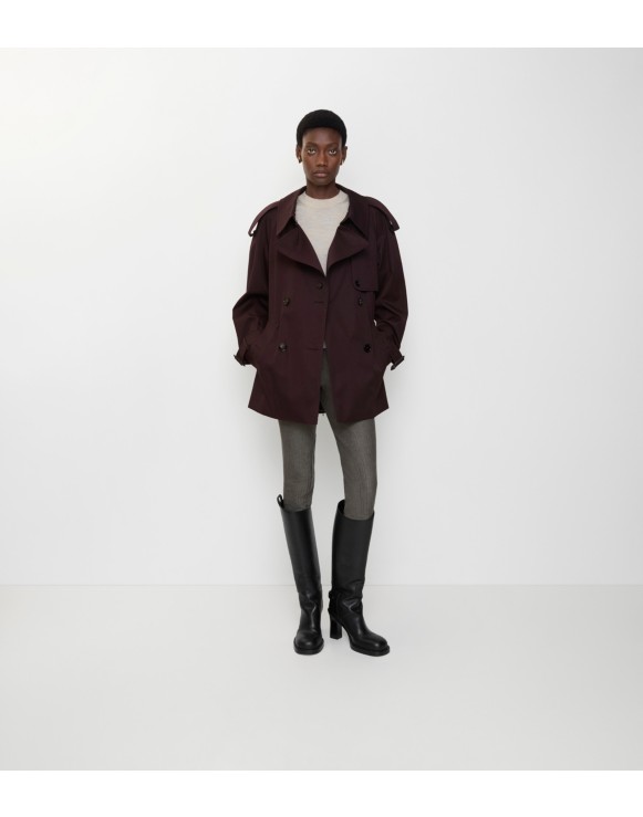 Short Gabardine Fitzrovia Trench Coat